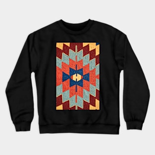 Tribal Crochet Pattern Crewneck Sweatshirt